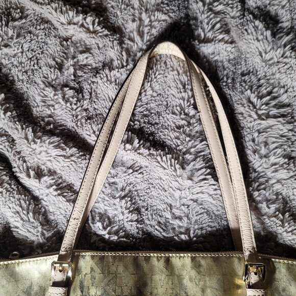 Michael Kors Metallic Gold Shoulder Bag - Picture 2 of 8